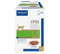 Virbac Veterinary Cat Urology Dissolution & Prevention umido per gatto - Set %: 24 x 85 g
