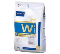 Virbac Veterinary HPM Cat Weight Loss and Control W2 Crocchette per cane - Set%: 2 x 7 kg