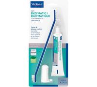 Virbac Kit Dentifricio Enzimatico + Spazzolino Per Cane/Gatto 1