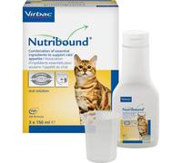 Virbac NUTRIBOUND SOLUZIONE ORALE APPETIBILE PER GATTI 3 FLACONI X150 ML