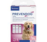 Virbac VIRBAC Prevendog - Collare Antiparassitario per Cani oltre 25 kg Contro Zecche, Flebotomi e Zanzare 75 cm
