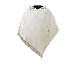 virblatt - Poncho Uomo Invernale | 100% Cotone | Coperta Pile Tabarro Con Cappuccio | Stile Messicano Oversize - Abajo WD L-XL