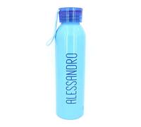VIRCA Borraccia Personalizzata con Nome Bambini Super Leggera, Lavabile in Lavastoviglie, Alluminio 600ml -Trova Il Tuo Nome- (Alessandro)