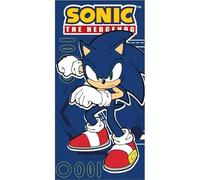 VIRCA SONIC Asciugamano in microfibra, Telo da piscina, Asciugamano per bambini, Stampa per bambini, 70x140 Unisex - Bambini, Multicolore,
