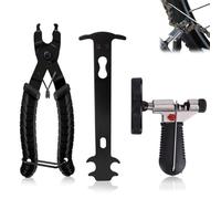 VireEyU Pinza per Maglie Catena 3-in-1, Strumento per Catene Bicicletta - Pinza per Aprire & Chiudere la Maglia della Catena, Ideale per la Manutenzione della Catena della Bicicletta