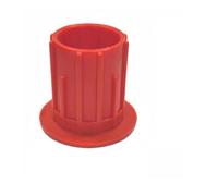 VIRELLO 52719 - Boccola per cestello della lavatrice, stabilizzatore in plastica rossa per riparazione rondella e riparazione del rumore oscillante, parte di ricambio 1 o 2 pezzi