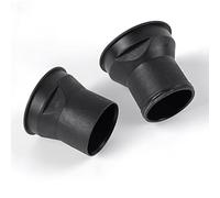 VIRELLO Adattatore per movimento centrale della bici, convertitore da BB30 PF30 a BSA per guarniture da 46 mm a 24 mm, coppa in plastica a pressione per telai Sram Road MTB, nero