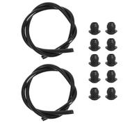 VIRELLO Anello di bloccaggio per tubo del carburante e serbatoio per decespugliatore FS80, FS85, KM85, BG72, BG75, BR320, BR420, FC75, FC85, FS36-FS108, strumenti professionali per giardinaggio