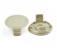VIRELLO Bosch - 2 coperture per bobine tagliabordi Bosch per EasyGrassCut 18-260 - Tappo a scatto in ABS che protegge il filo e consente la sostituzione senza attrezzi