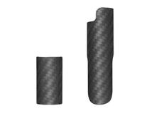 VIRELLO CarbonFiberChainstayProtectorforBrompton,3KPatternBikeUpperUnderChainstayGuardwithDouble-SidedTape,20.8mmLarghezzaFoldingBikeFrameProtectionSticker
