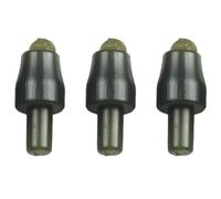 VIRELLO CarpFishingFeederConnector, QuickChangeInlineBeadforHairRig, SiliconeShockStopforFlat&PelletFeeders, verde, confezione da 24