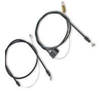 VIRELLO Cavo di controllo e cavo di azionamento di ricambio per Troy-Bilt TB200 TB210 TB320, compatibile con Craftsman M210 M220 Sostituzione 946-1113A 946-04728A, confezione da 2 cavi per tosaerba