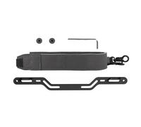 VIRELLO Cordino per telecomando per DJI RC Plus 2, cinturino in pelle PU sicura e lega di alluminio, supporto leggero grigio per controller