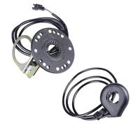 VIRELLO ElectricBikePASSensor8Magnet,SinistraMontato a DestraSingleHallPedalAssistforEbikeSpeedControl,80cmCableHighAccuracy
