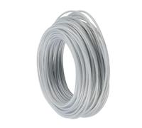 VIRELLO Filo per decespugliatore resistente da 2,4 mm e 3,0 mm con nucleo in acciaio di nylon per erbacce dure, rovi e terreno asciutto, per la maggior parte dei decespugliatori a benzina ed elettrici