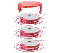 VIRELLO Flymo - Set di bobine e filo per decespugliatore con doppia copertura autoalimentazione per modelli Contour, Power Trim, Multi Trim e Mini Trim
