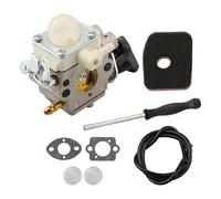 VIRELLO Kit carburatore per soffiatore per foglie BG56 BG56C, sostituisce C1M-S260B 4241-120-0632 con filtro dell'aria e guarnizioni del tubo del carburante, facile da installare, struttura in metallo
