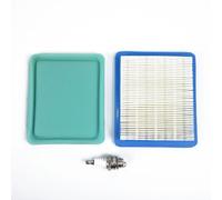 VIRELLO Kit filtro aria per tosaerba a scintilla - Include filtro aria + prefiltro per modelli 491588S, 493537S, 399959, 5043 Series