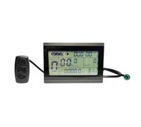VIRELLO KTLCD3DisplayforE-Bike,24V36V48VControllerPanelwithBacklight,SpeedMileageMonitor,CruiseControl,PasswordLock,SM-5YInterface,Nero