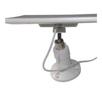 VIRELLO Pannello solare da 6 W per videocitofono e telecamera di sicurezza, efficienza del 21,5%, caricabatterie in silicone monocristallino con cavo USB da 5 m, uscita 5 V