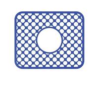 VIRELLO Tappetino in silicone per scolapiatti da cucina, con design cavo per un efficiente drenaggio dell'acqua, resistente al calore, antiscivolo, per piani di lavoro e sala da pranzo, 66,5 x 35,6 cm