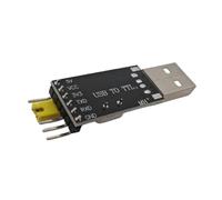 VIRELLO USBtoTTLModule, STCDownloaderBoardCompatiblewithBafangBBS01BBS02, CH340ChipforE-BikeMotorProgramming, 5-PackBlack