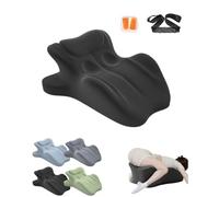 Vireon Sweet Spot Pillow - 27° Angle Perfect Position, Couple Sweet Spot Pillow, The Spark Pillows for Couples Waterproof, Applies to Cuddling, Intimacy & Posture Support (Black)