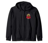 Virgen De Guadalupe Bendita Eres Entre Las Mujeres Felpa con Cappuccio