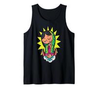 Virgen de Guadalupe Cartoon Cute Chibi Virgin Mary Canotta