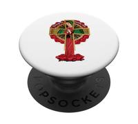 Virgen De Guadalupe Cuídame Y Protégeme Madre Mía, Guíame PopSockets PopGrip Adesivo