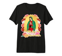 Virgen de Guadalupe Mexican Virgin Mary Catholic Blessed Maglietta Premium
