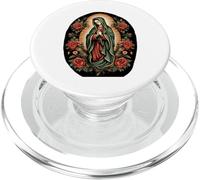 Virgen De Guadalupe Sant Mary Per i cristiani, cattolici PopSockets PopGrip per MagSafe