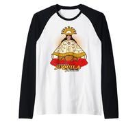 Virgen de Juquila - Santa Catarina Juquila, Oaxaca México Maglia con Maniche Raglan