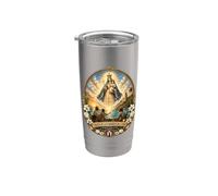Virgen de la Caridad del Cobre Patrona de Cuba Patrona Bicchiere termico in acciaio inox doppia parete
