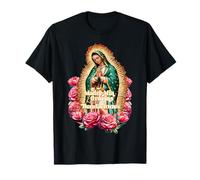 Virgencita La Guadalupana Virgen Morena Patrona de México Maglietta