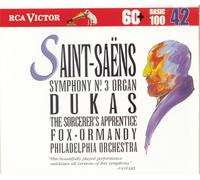 Virgil Fox RCA Victor Basic 100, Vol. 42- Saint-Saëns: Symphony No. 3- Orga (CD)