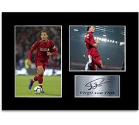 Virgil van Dijk Liverpool Player A4 stampato autografo foto autografato regalo