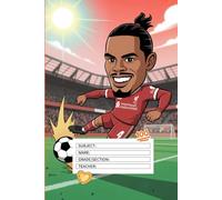 VIRGIL VAN DIJK NOTEBOOK: Lined journal for football fans