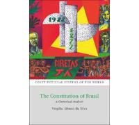 Virgílio Afonso da Silva The Constitution of Brazil (Tascabile)