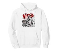 Virgilio Poeta Romano Eneide Latino Epic Classic Felpa con Cappuccio