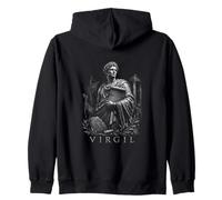 Virgilio Poeta Romano Latino Epic Classics Storia Felpa con Cappuccio