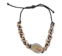 Virgin Maria Drill tessuto a mano può essere indossato da uomini e donne come regali o preghiera vergine 4 colori per donne uomini braccialetti treccia per braccialetti religiosi per cattolici, One