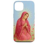 Virgin Mary Rosary Prayer Christian Catholic Religious Case Custodia per iPhone 13
