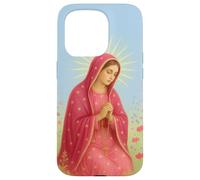 Virgin Mary Rosary Prayer Christian Catholic Religious Case Custodia per iPhone 15 Pro