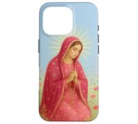 Virgin Mary Rosary Prayer Christian Catholic Religious Case Custodia per iPhone 16 Pro