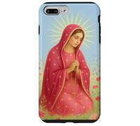 Virgin Mary Rosary Prayer Christian Catholic Religious Case Custodia per iPhone 7 Plus/8 Plus