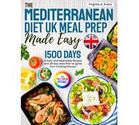 Virginia A Evans The Mediterranean Diet UK Meal Prep Made Easy (Tascabile)