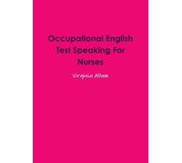 Virginia Allum Occupational English Test Speaking for Nurses (Tascabile)