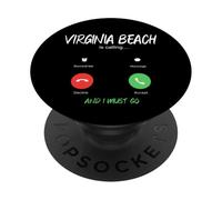 Virginia Beach sta chiamando e devo andare in viaggio PopSockets PopGrip Adesivo