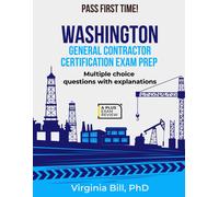 Virginia Bill Washington General Contractor Certification Exam Prep (Tascabile)
